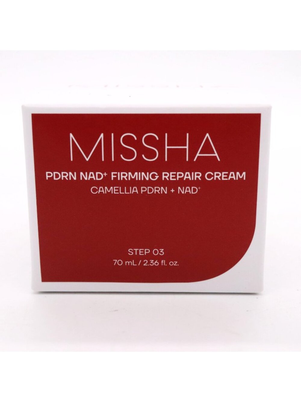 Missha PDRN NAD+ Firming Repair Cream 70Ml Step 3 Brightening Firming Exp 02/29